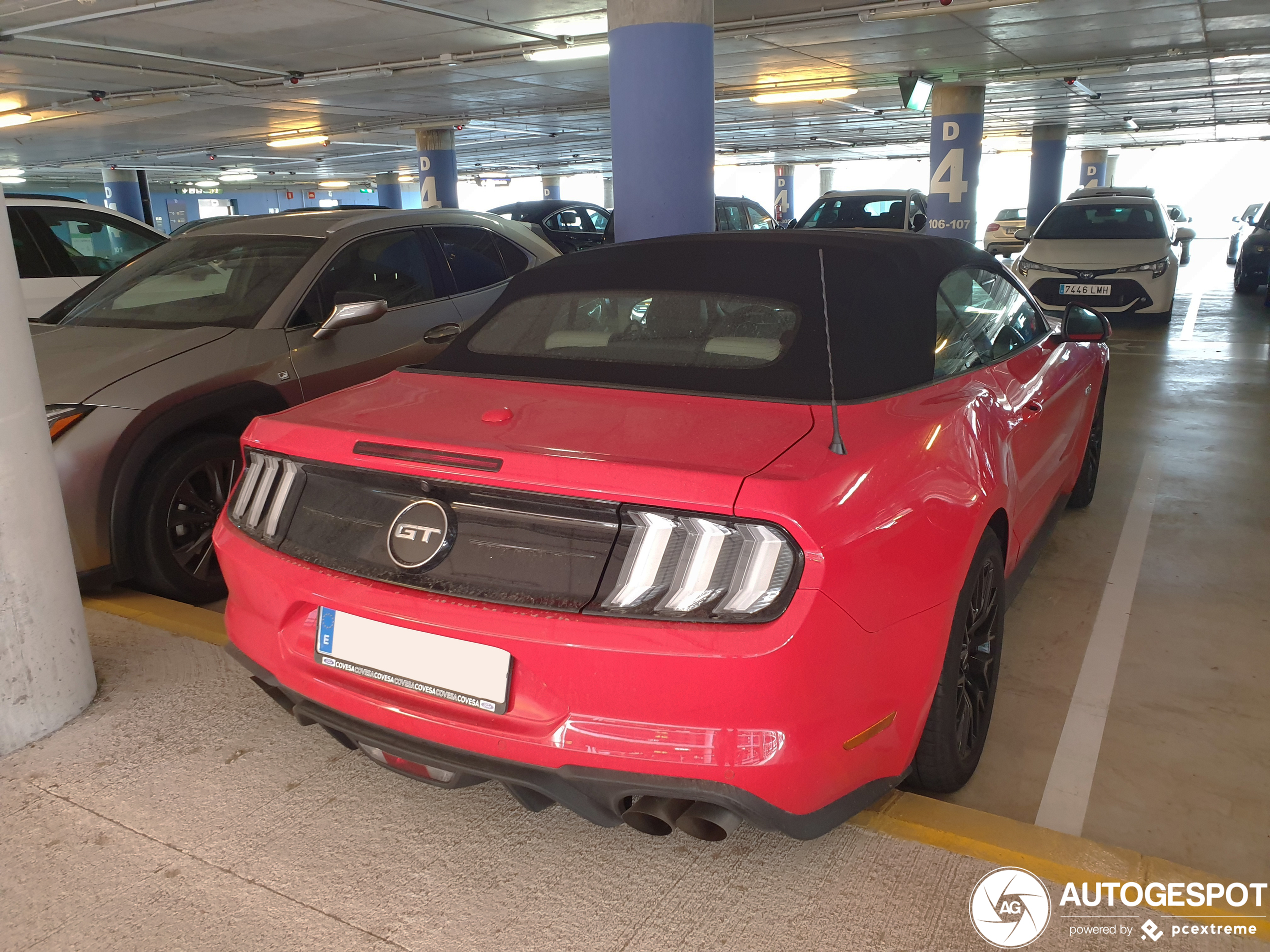 Ford Mustang GT Convertible 2018