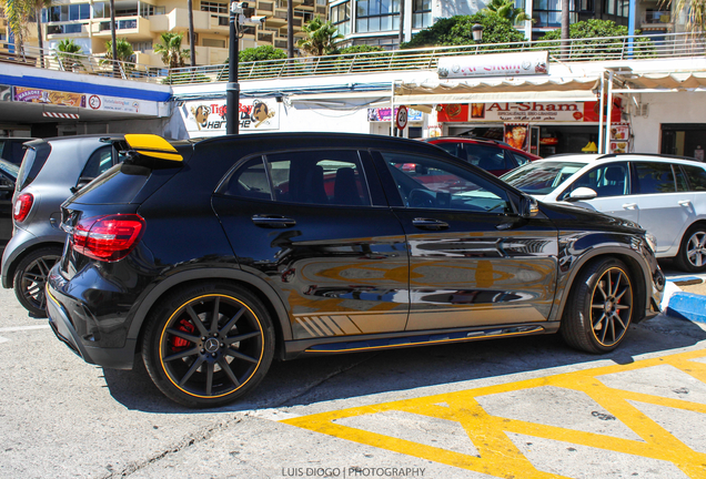 Mercedes-AMG GLA 45 X156 Yellow Night Edition