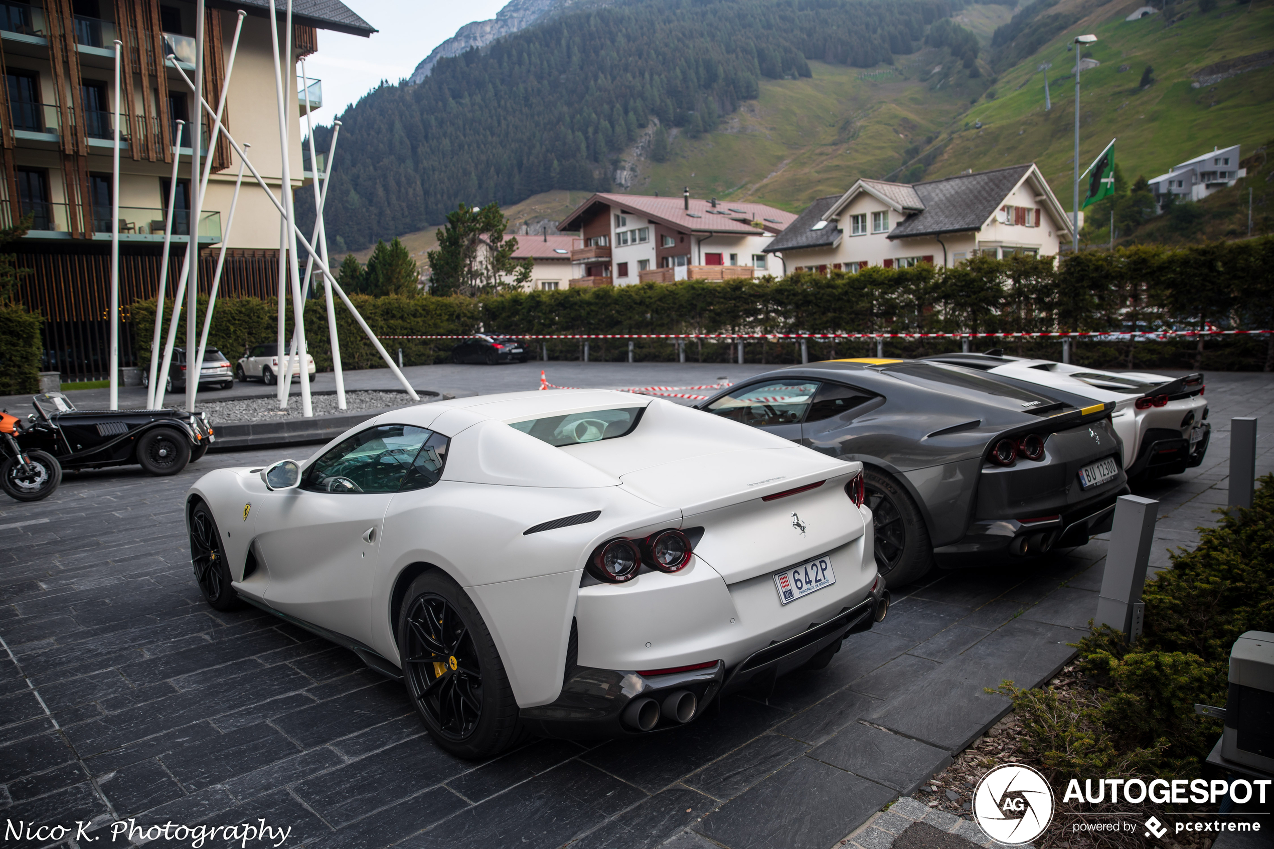 Ferrari 812 GTS staat in waanzinnig gezelschap