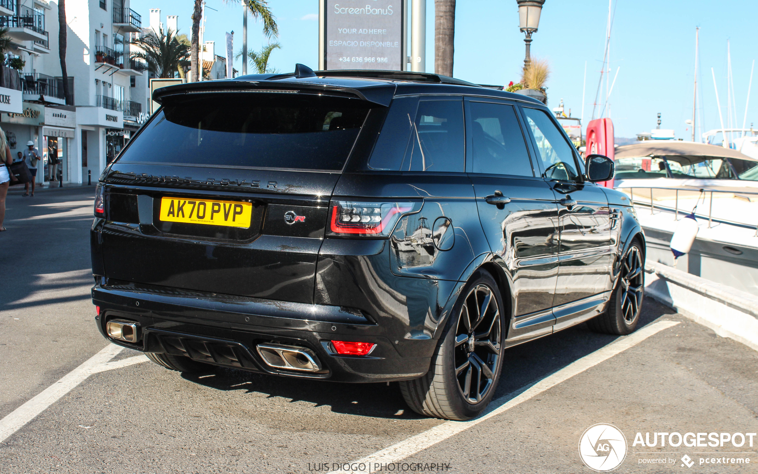 Land Rover Range Rover Sport SVR 2018