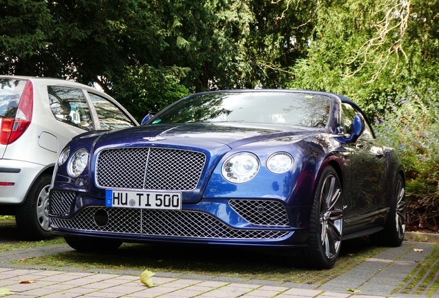 Bentley Continental GTC Speed 2016