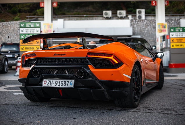 Lamborghini Huracán LP640-4 Performante Spyder