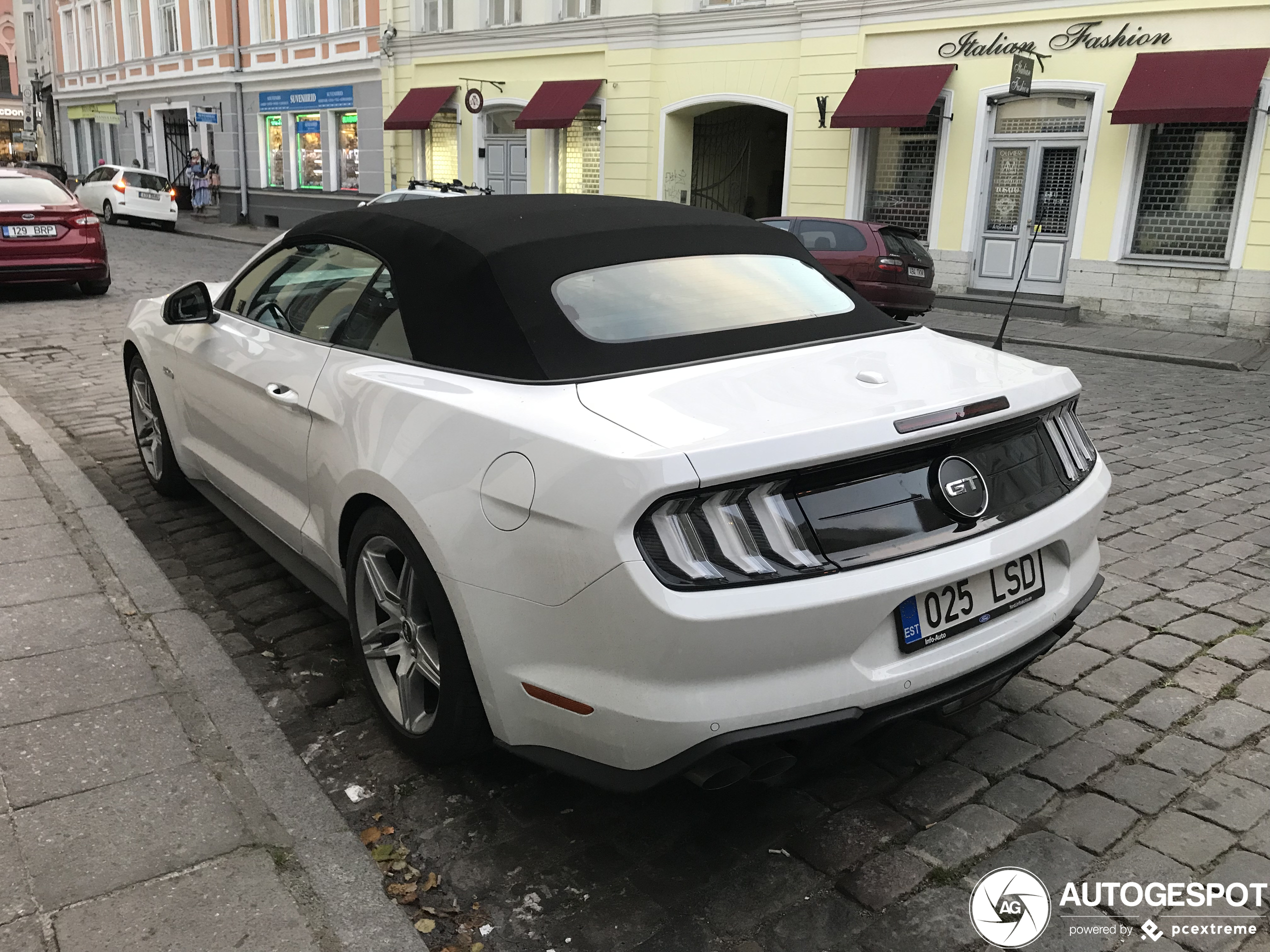 Ford Mustang GT Convertible 2018