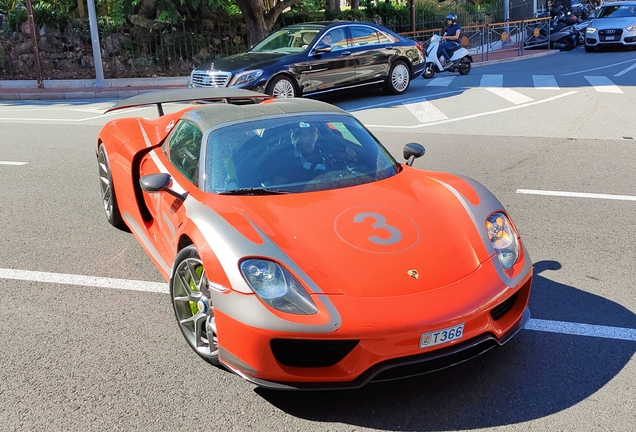 Porsche 918 Spyder Weissach Package