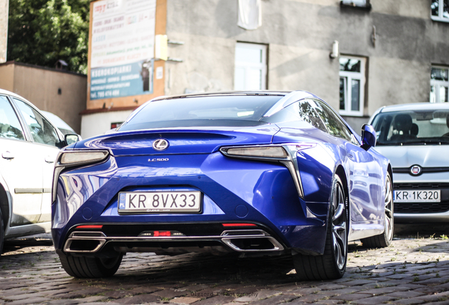 Lexus LC 500 Structural Blue Edition