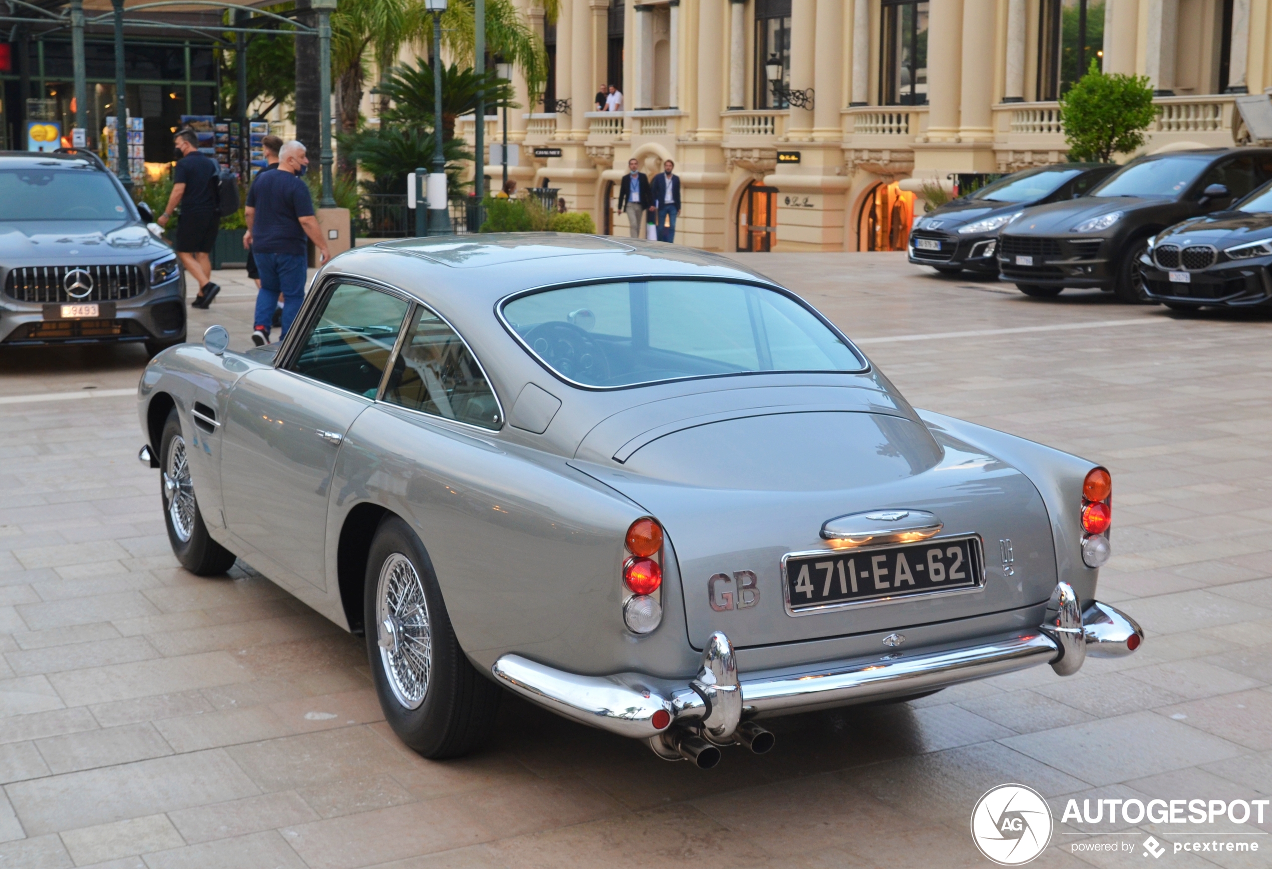 Aston Martin DB5 Goldfinger Continuation slipped in between