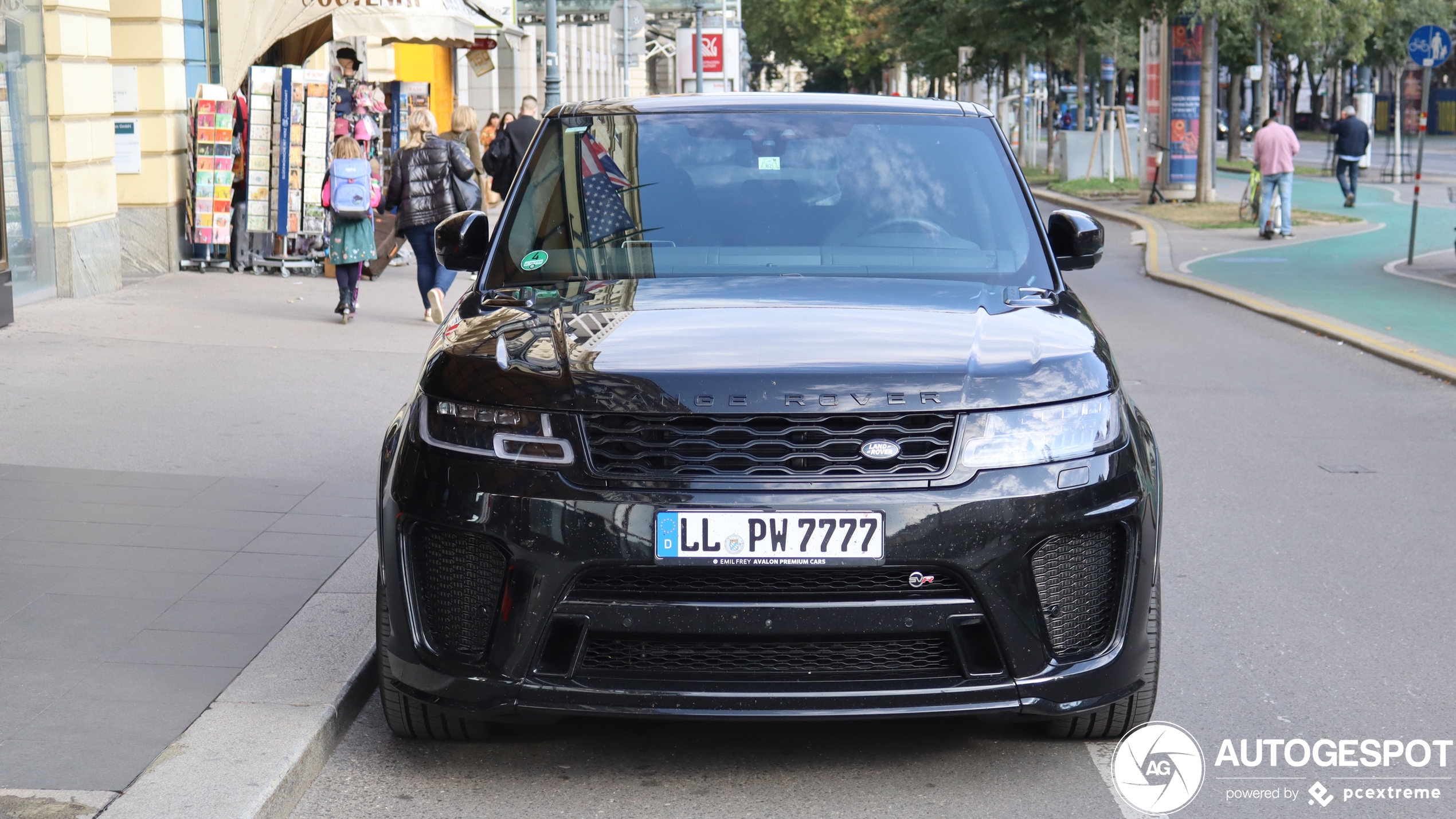 Land Rover Range Rover Sport SVR 2018