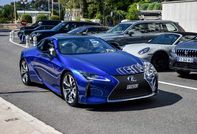 Lexus LC 500h Structural Blue Edition