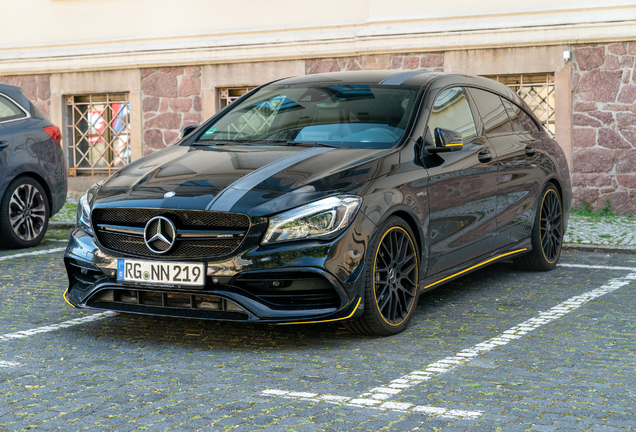 Mercedes-AMG CLA 45 Shooting Brake X117 Yellow Night Edition