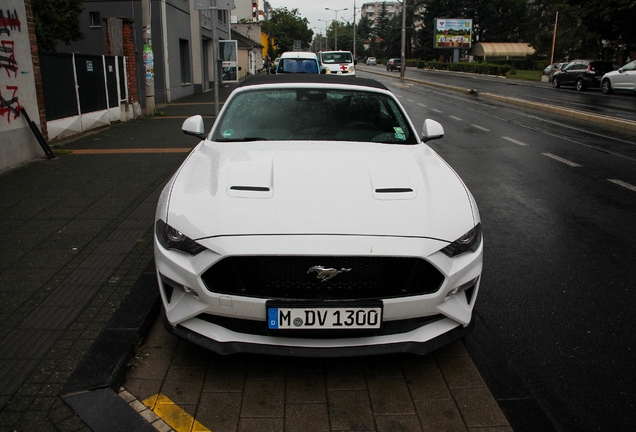 Ford Mustang GT Convertible 2018