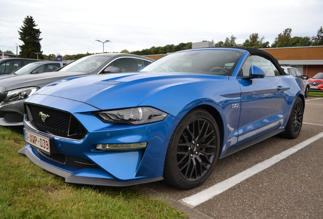 Ford Mustang GT Convertible 2018