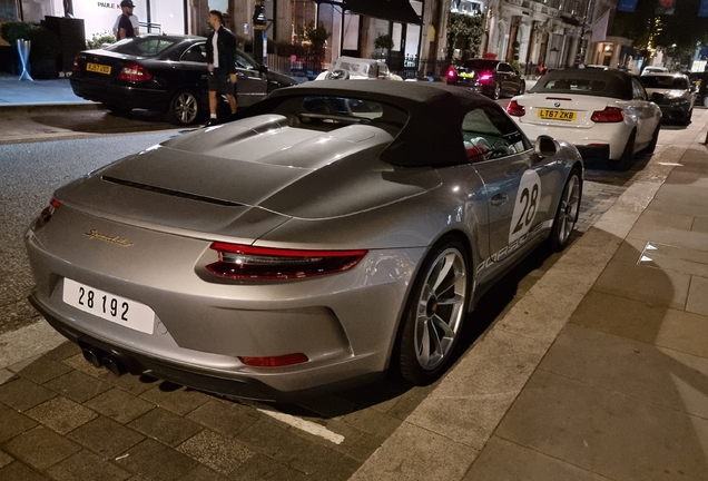 Porsche 991 Speedster Heritage Package