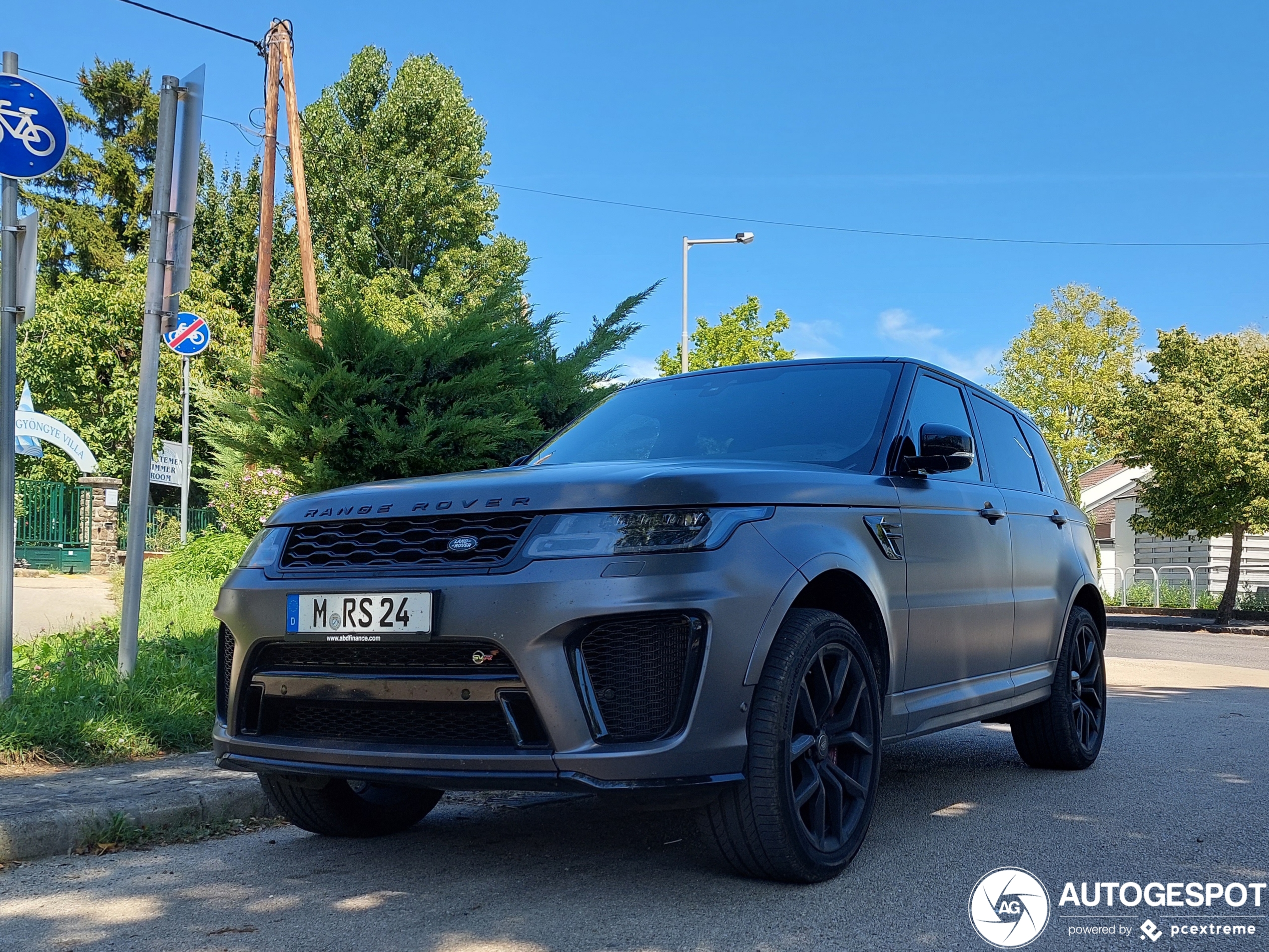 Land Rover Range Rover Sport SVR 2018