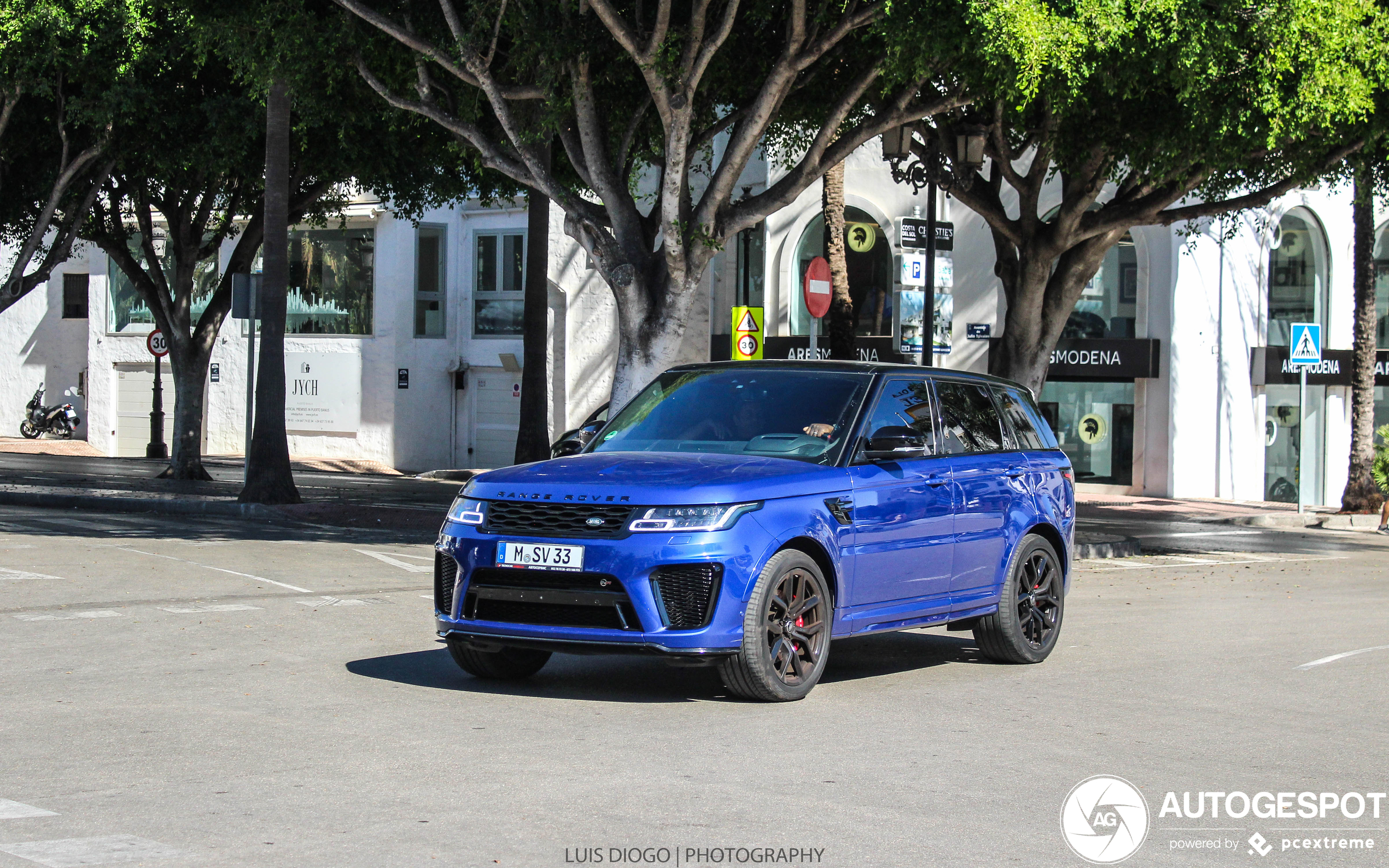 Land Rover Range Rover Sport SVR 2018