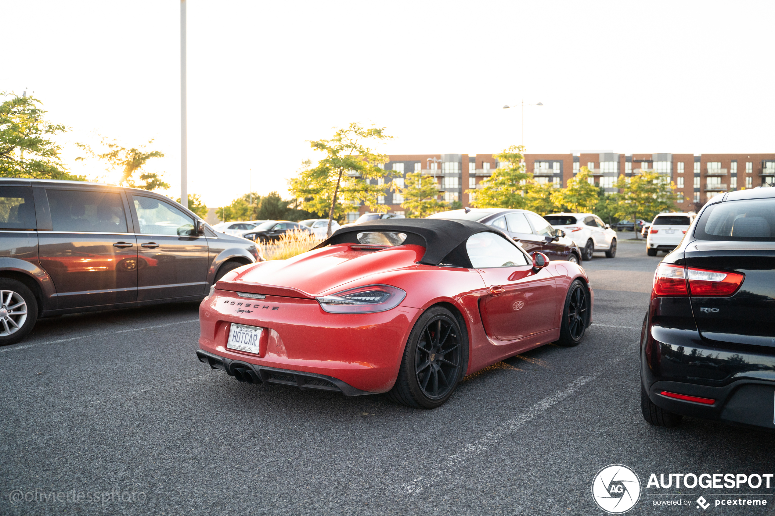 Porsche 981 Boxster Spyder