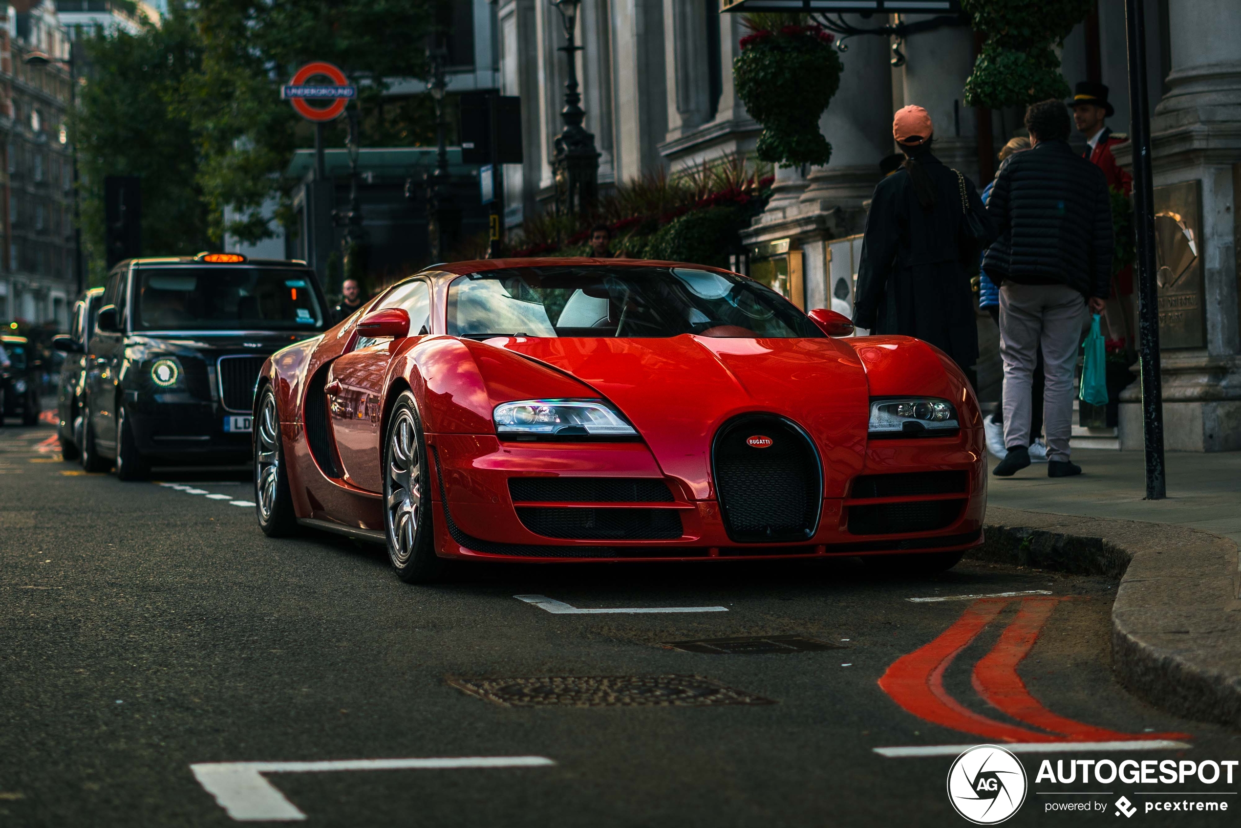 Londen verwelkomt nieuwe Bugatti Veyron 16.4