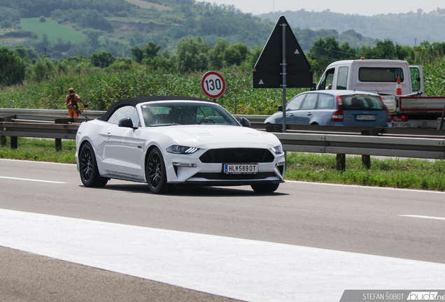 Ford Mustang GT Convertible 2018