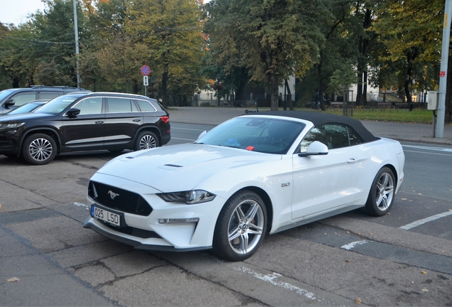 Ford Mustang GT Convertible 2018