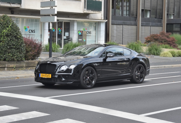 Bentley Continental GT V8 S Black Edition 2016