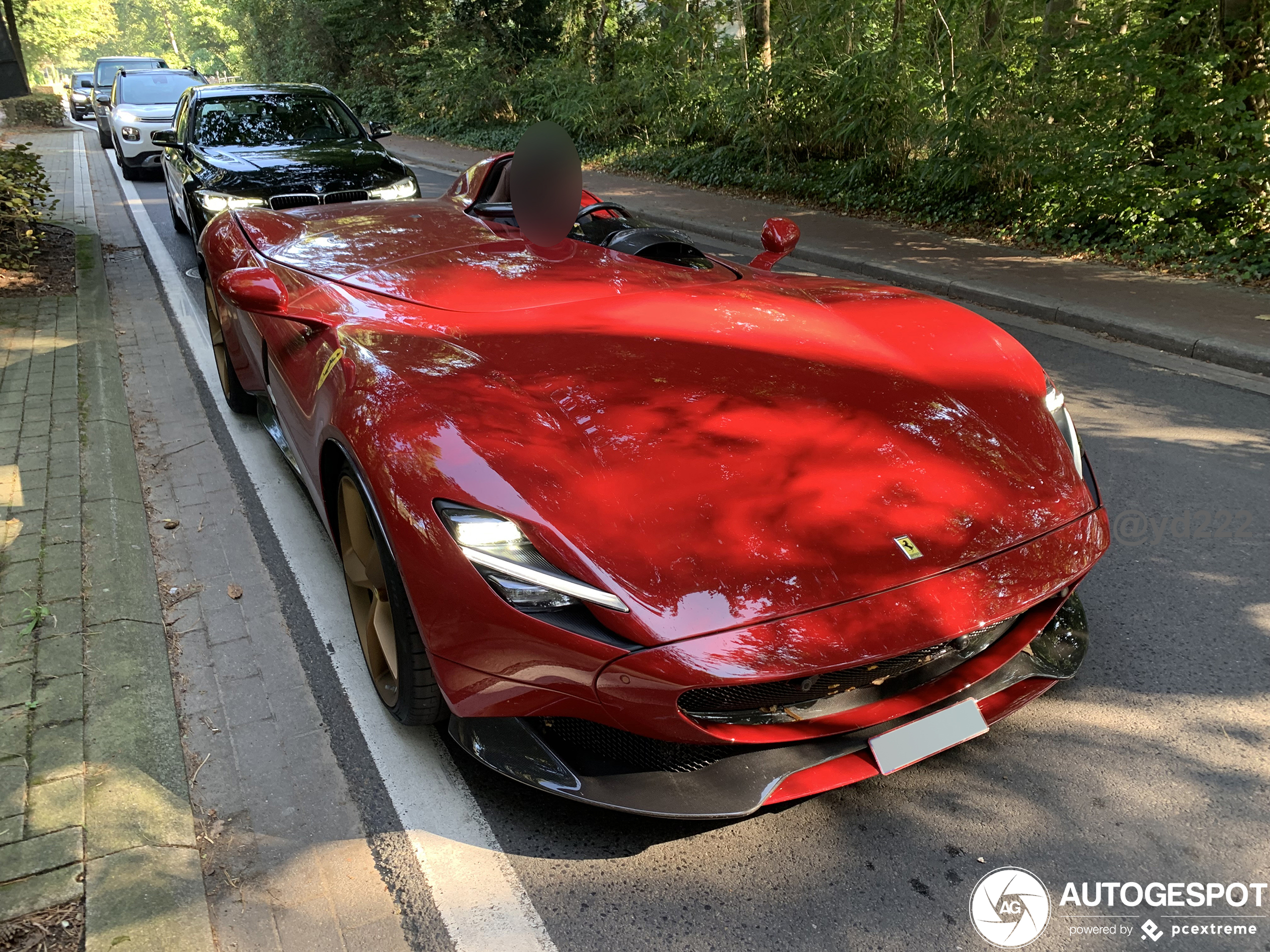 Dit is de eerste Ferrari Monza SP1 van België