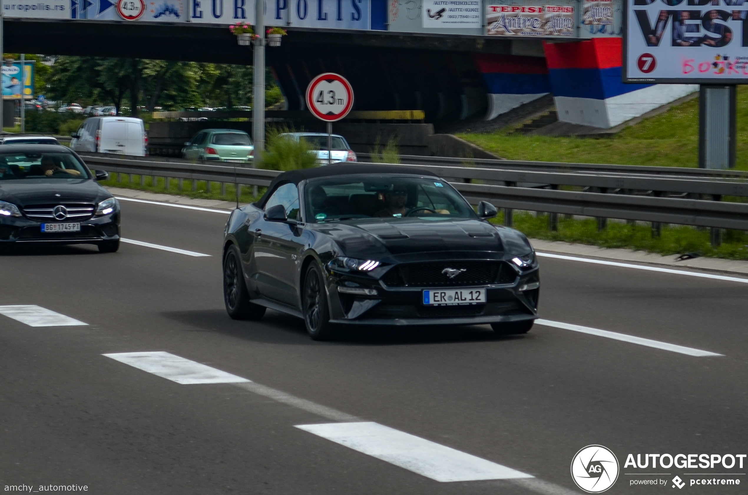 Ford Mustang GT Convertible 2018