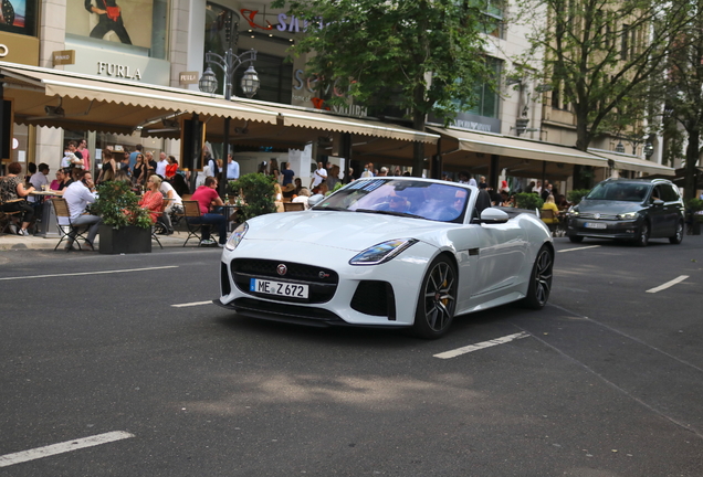 Jaguar F-TYPE SVR Convertible 2017