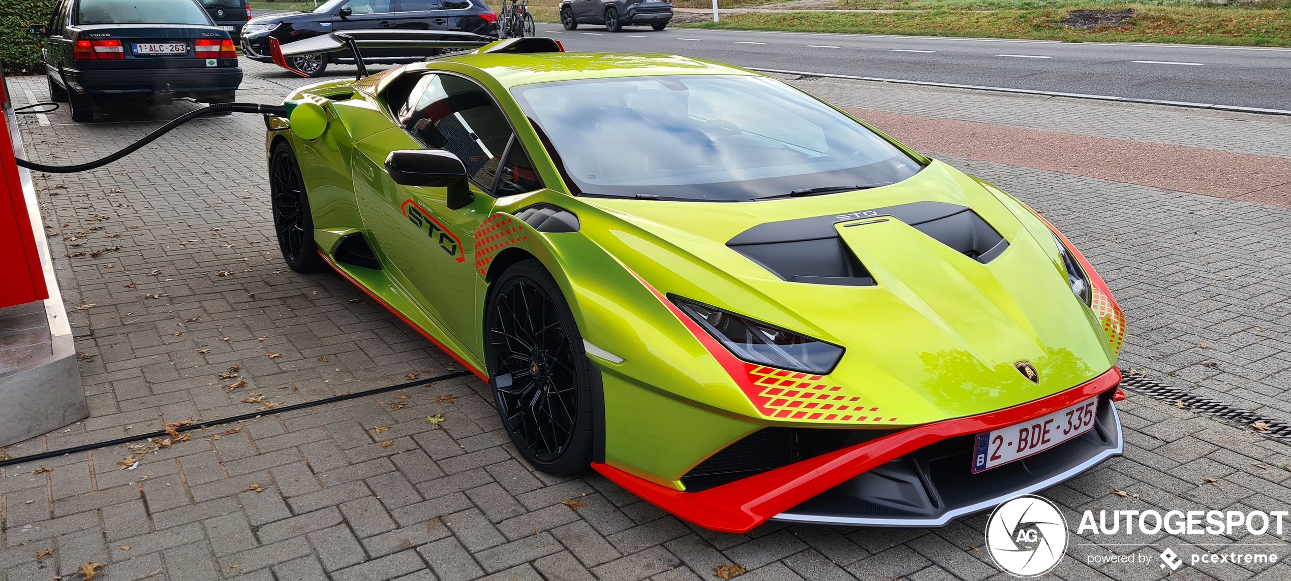 U kijkt naar de eerste Lamborghini Huracán LP640-2 STO van België