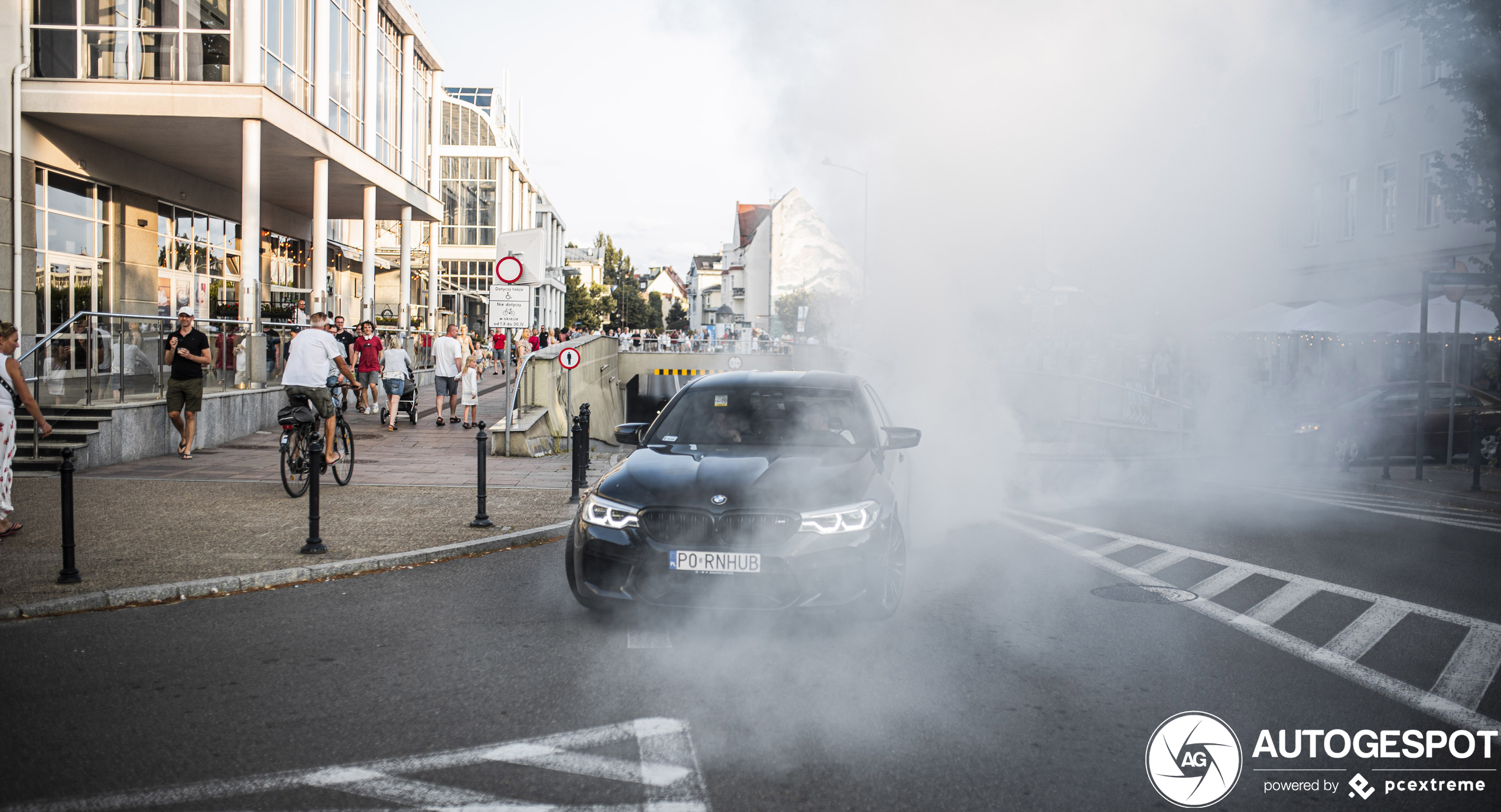 Deze BMW heeft problemen met zijn stabiliteitssystemen