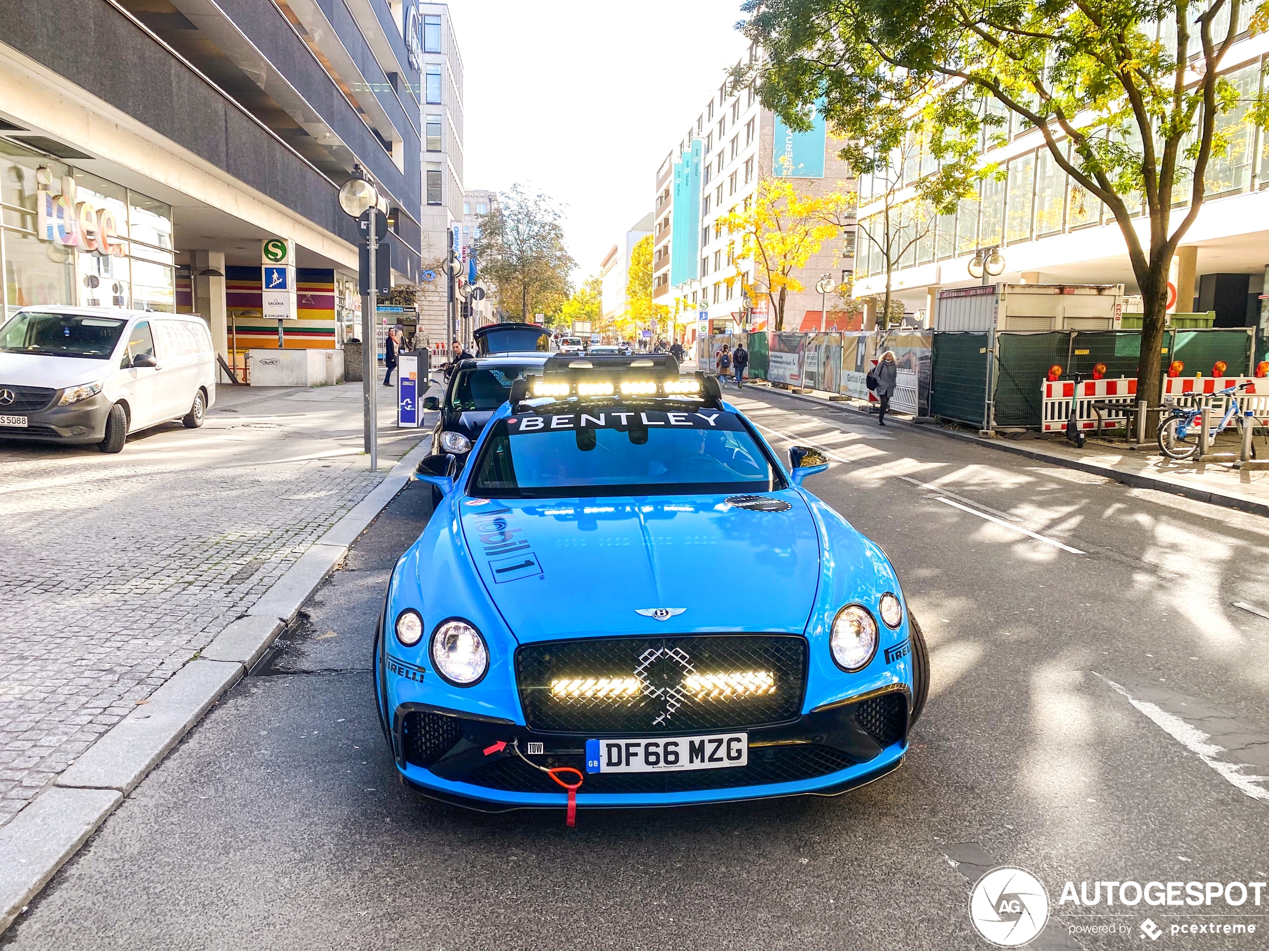 Bentley Continental GT GP Ice is op zoek naar sneeuw