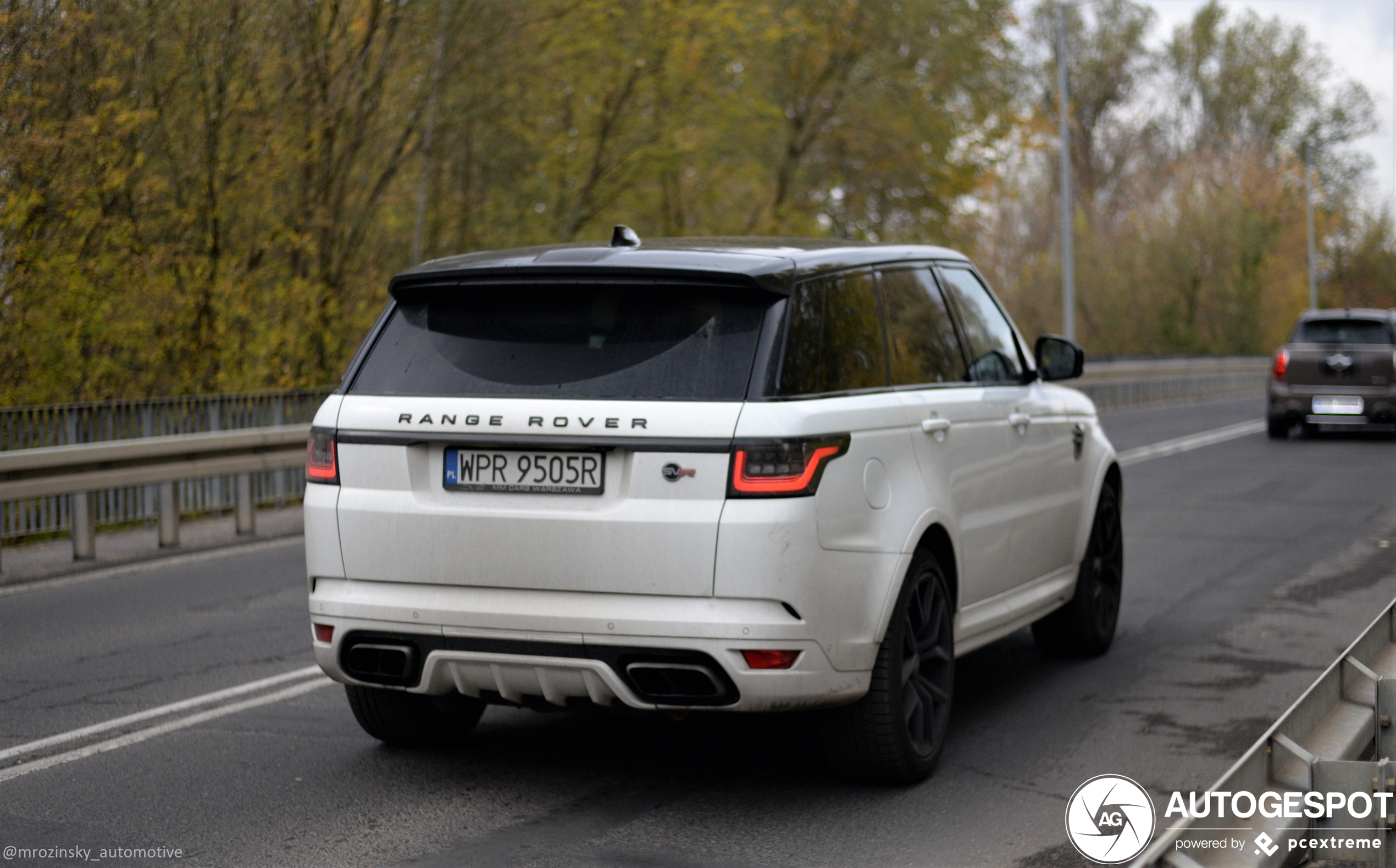 Land Rover Range Rover Sport SVR 2018