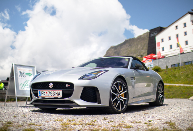 Jaguar F-TYPE SVR Convertible 2017