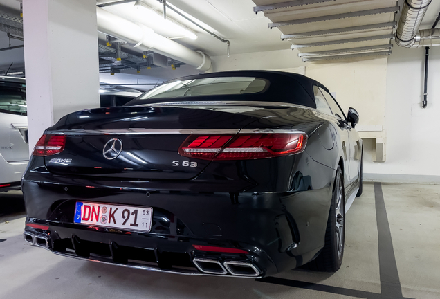 Mercedes-AMG S 63 Convertible A217 2018