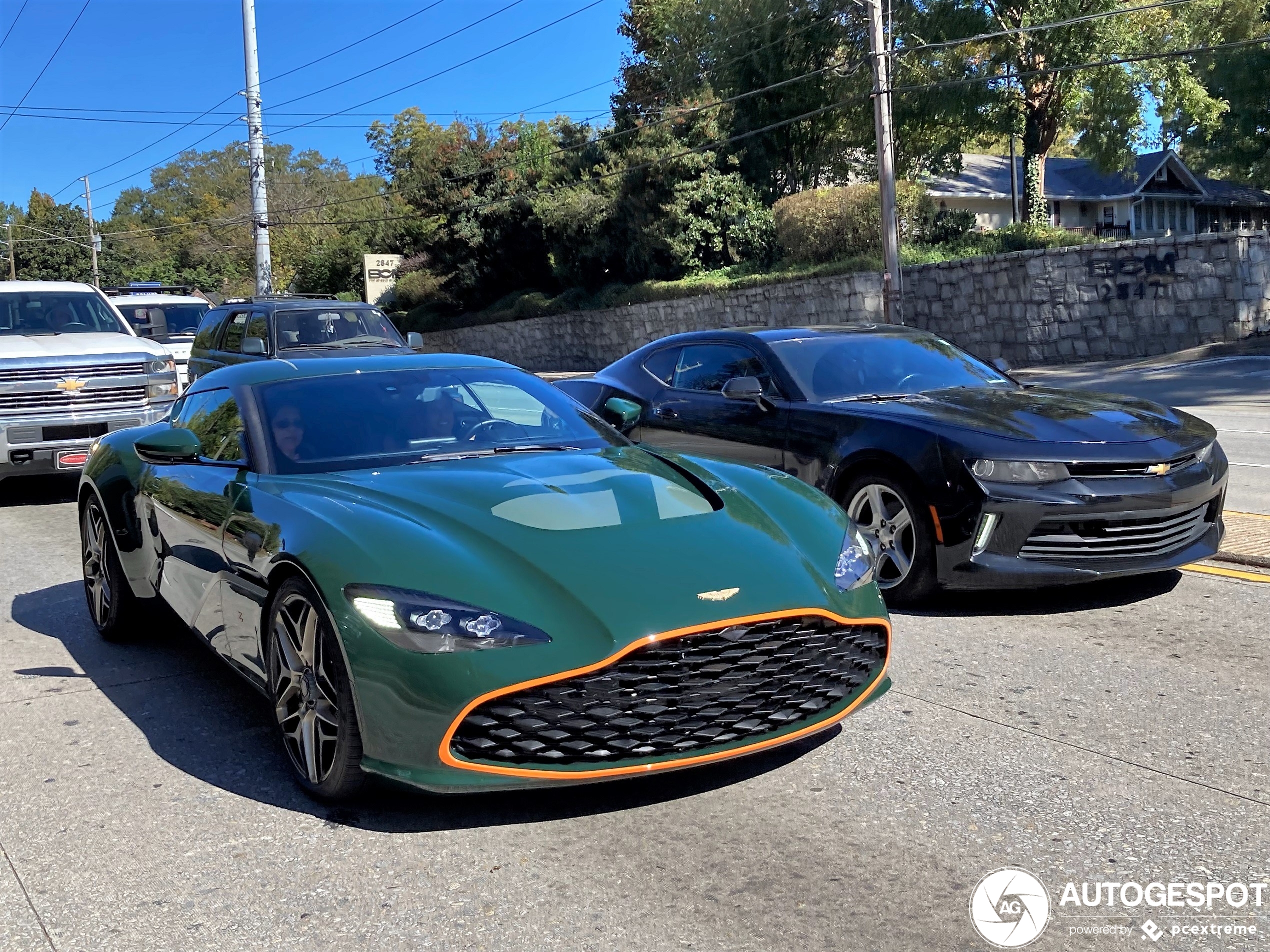 Aston Martin DBS GT Zagato shows off in Atlanta