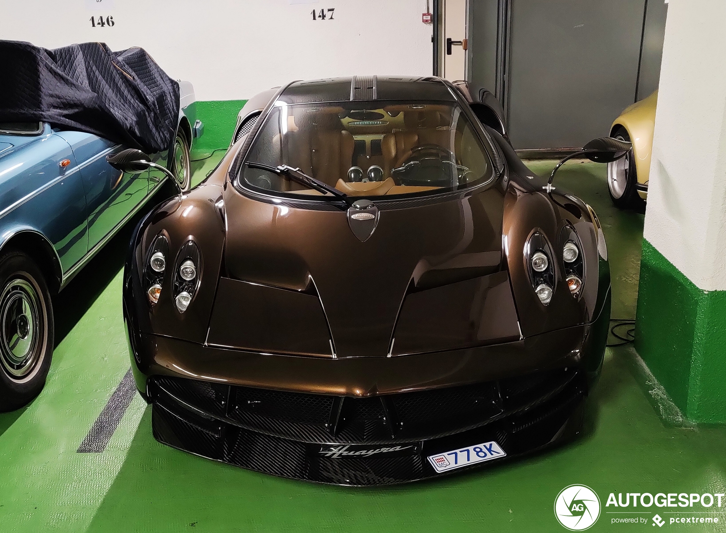 Pagani Huayra heeft heel goed gezelschap in Monaco