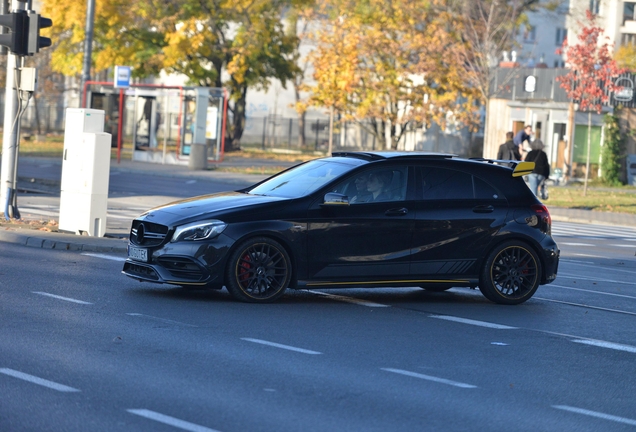 Mercedes-AMG A 45 W176 Yellow Night Edition