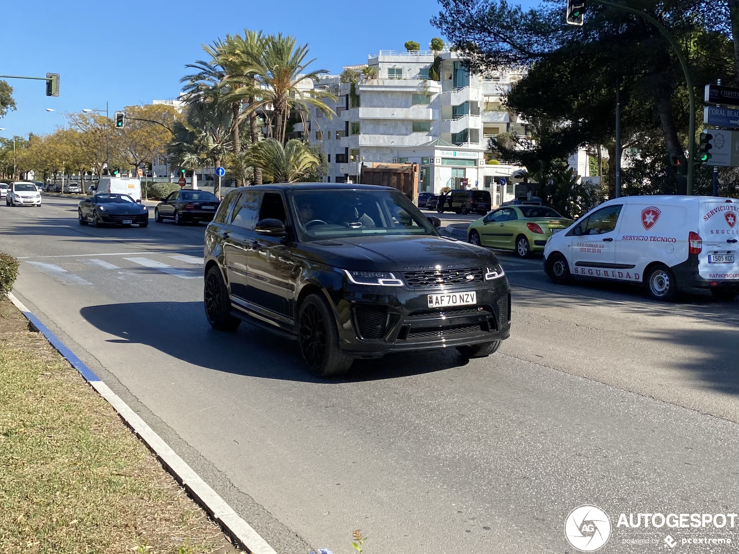 Land Rover Range Rover Sport SVR 2018