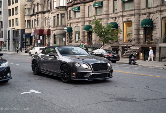 Bentley Continental Supersports Convertible 2018