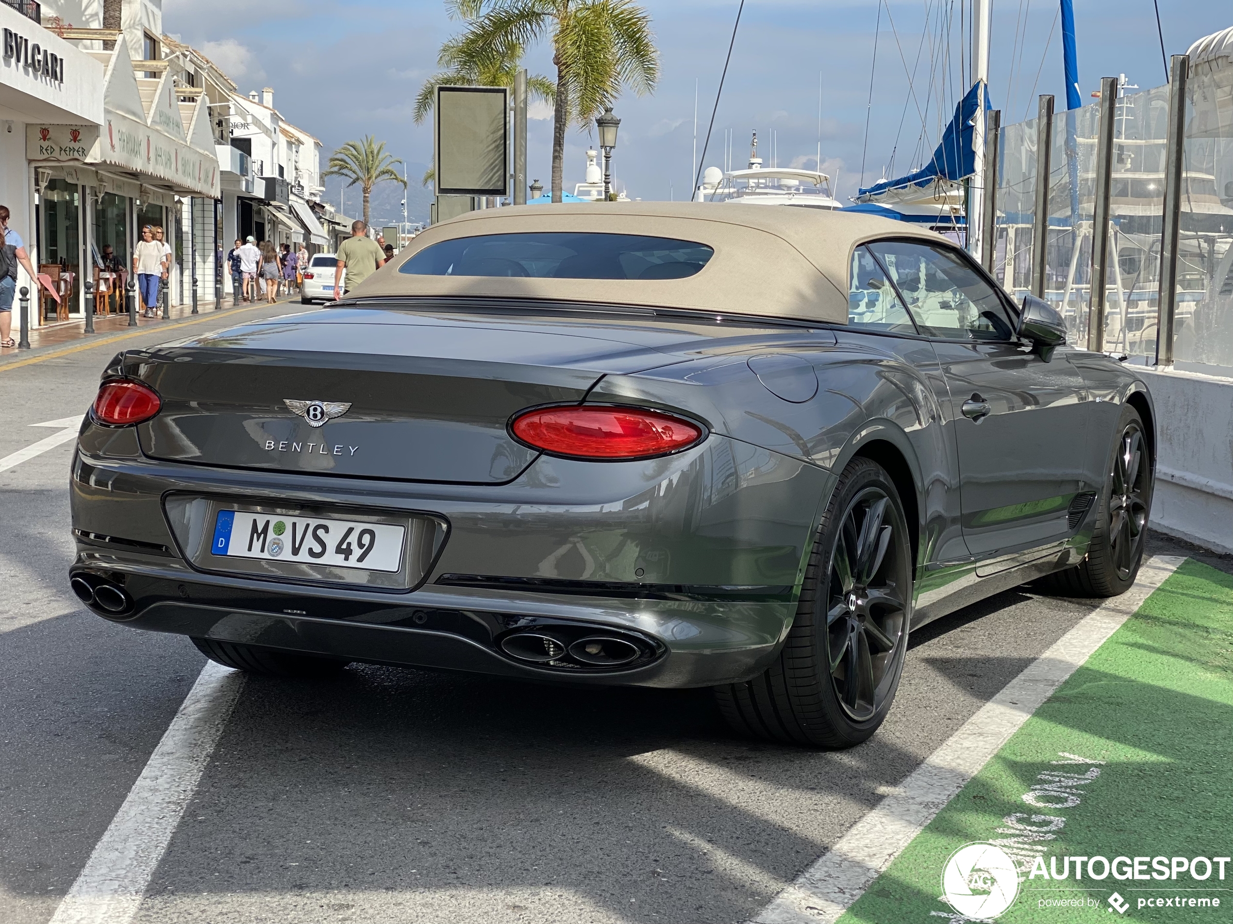 Bentley Continental GTC V8 2020