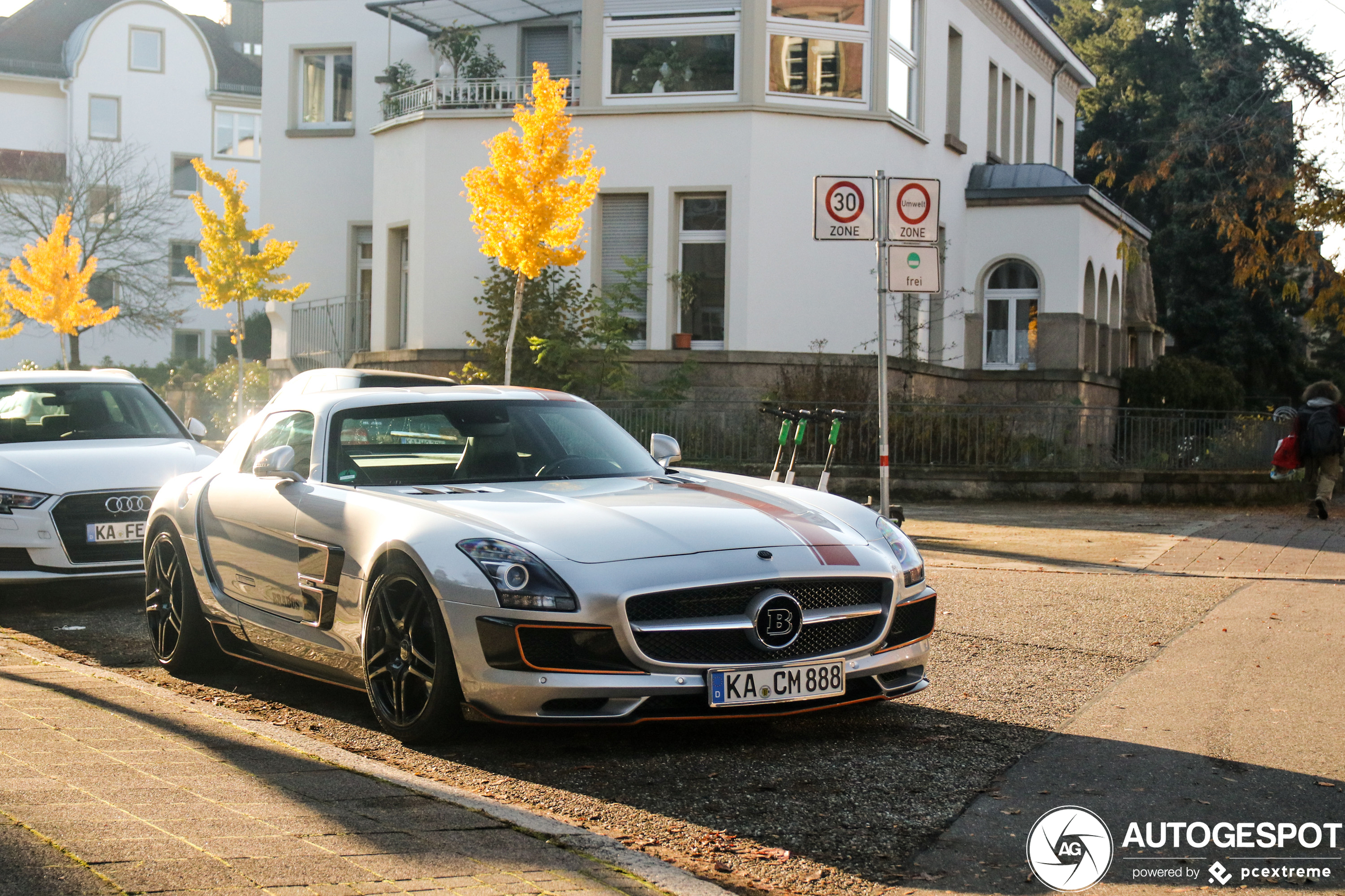 Mercedes-Benz SLS wordt sportiever door Brabus