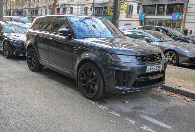 Land Rover Range Rover Sport SVR 2018