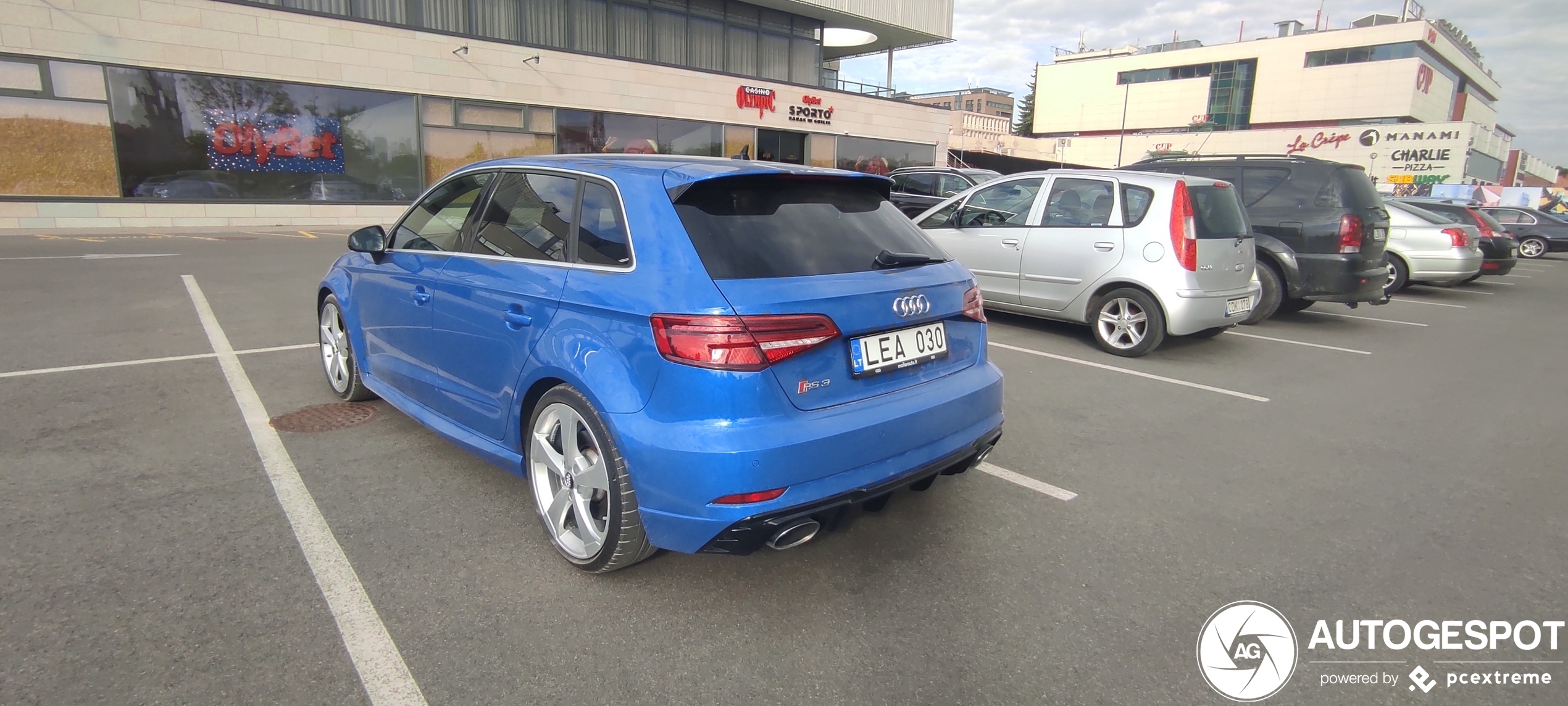 Audi RS3 Sportback 8V 2018