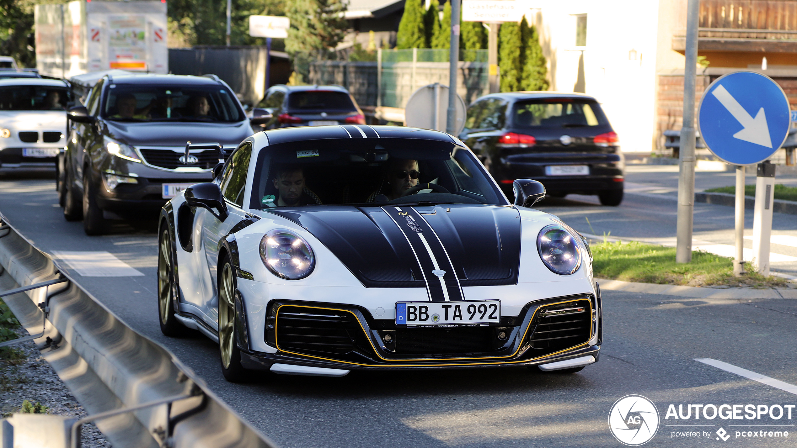 Porsche 992 TechArt GT Street R duikt voor het eerst op zonder camouflage