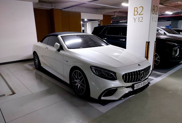 Mercedes-AMG S 63 Convertible A217 2018