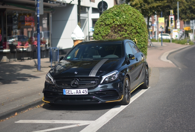 Mercedes-AMG A 45 W176 Yellow Night Edition