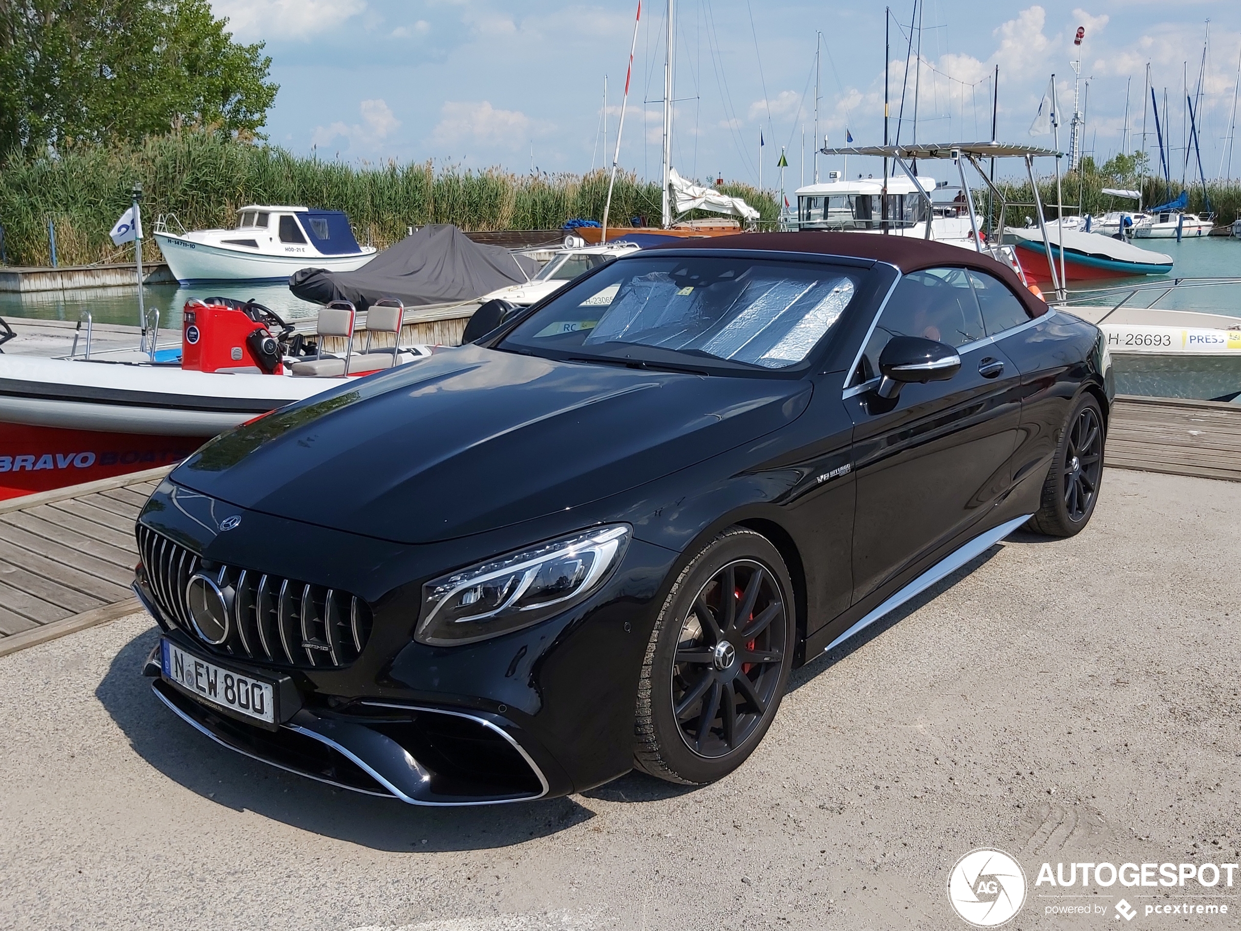 Mercedes-AMG S 63 Convertible A217 2018