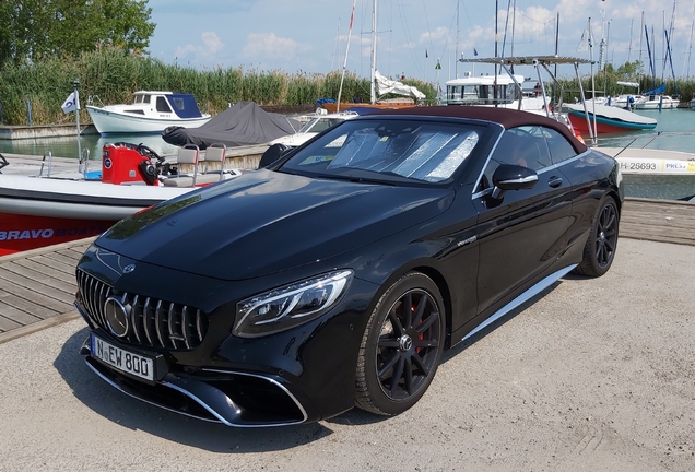 Mercedes-AMG S 63 Convertible A217 2018