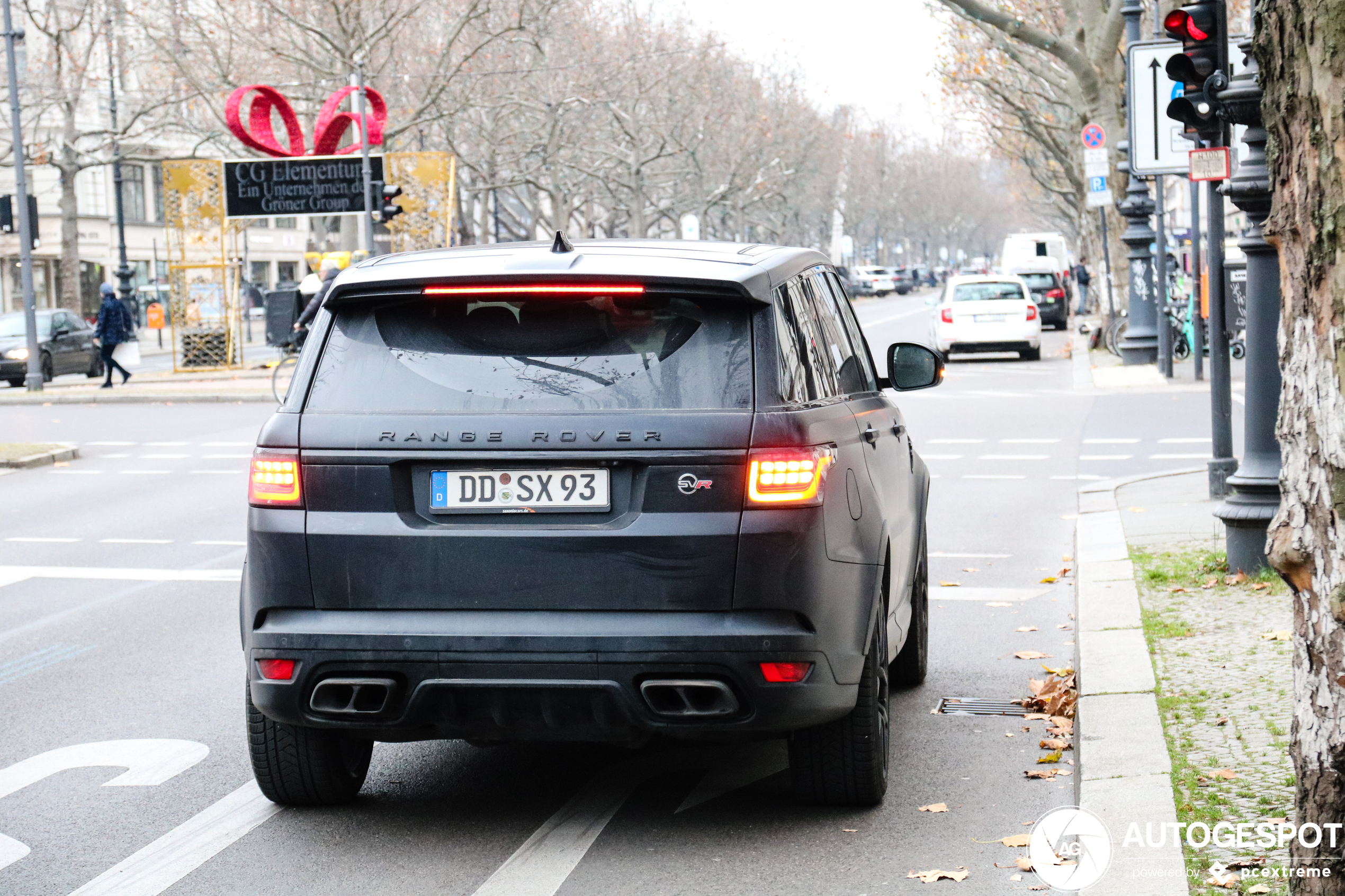 Land Rover Range Rover Sport SVR 2018