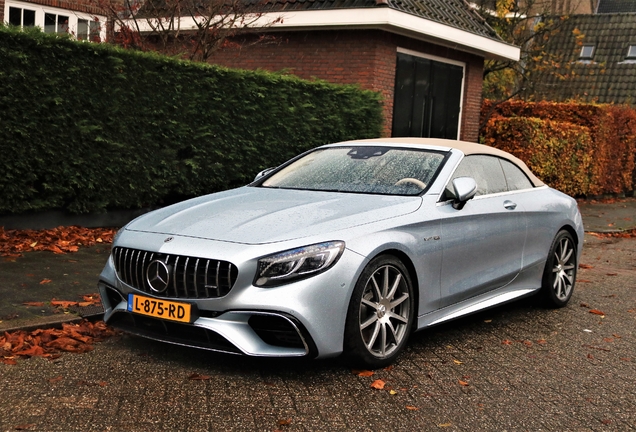 Mercedes-AMG S 63 Convertible A217 2018