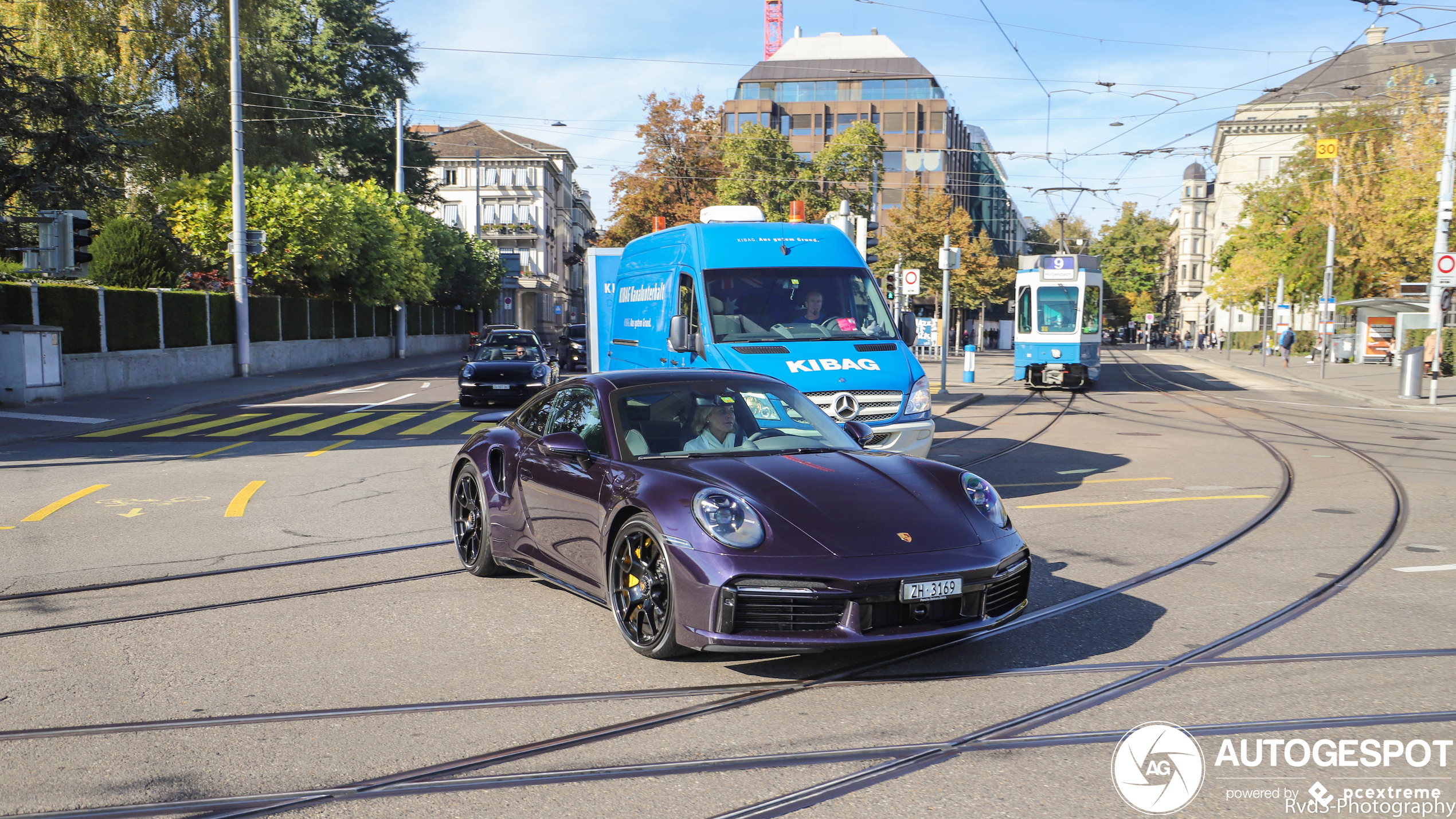 Drie unieke Porsches op hetzelfde kenteken gespot