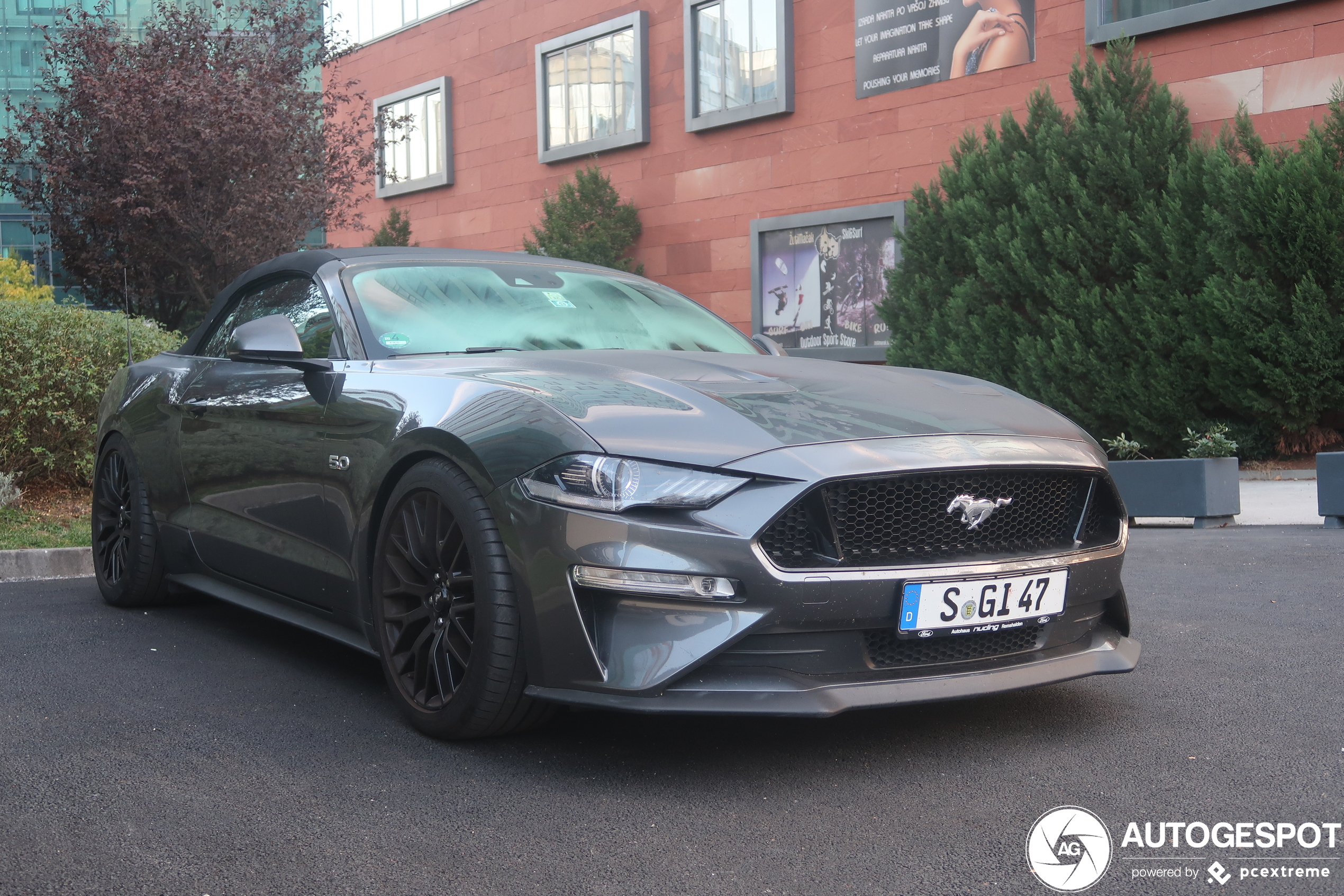 Ford Mustang GT Convertible 2018